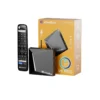 vSeeBox V6 Pro Android TV box with remote control and retail packaging